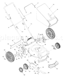 Page A Diagram and Parts List for 11A-589P701 2004 Yard Man Lawn Mower